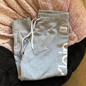 Calvin Klein sweat pant capris